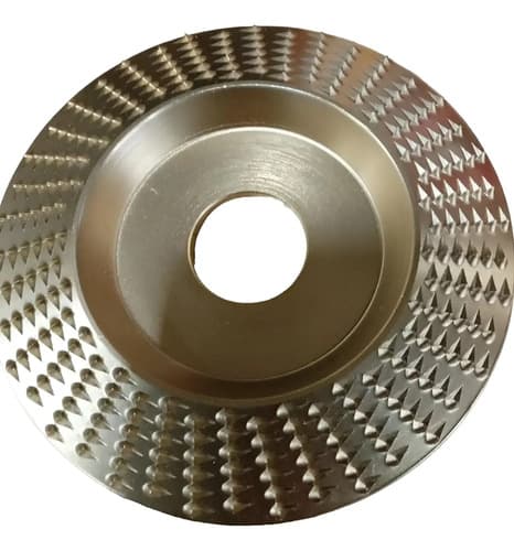 Disco De Desbaste Madera Dorado Oscuro