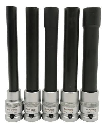 Dados Torx Hembra Largos - Especial Tapa Cilindro | Eurotech