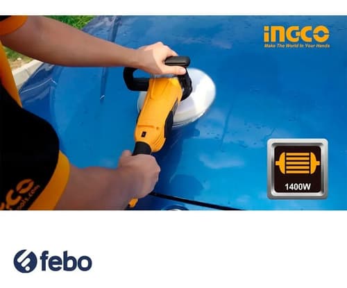 Lustra Pulidora 1400w Vel Regulable Ingco Ap140016 Febo