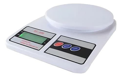 Balanza De Cocina Digital Genérica Sf-400 Blanca Blanco