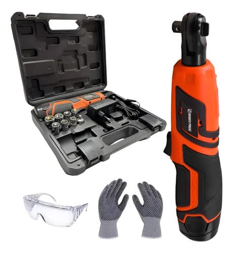 Llave Criquet A Bateria 12 Volts Dowen Pagio Maletin Y Acces Naranja