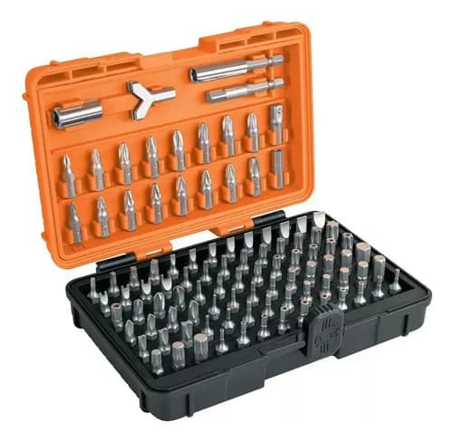 Juego De Puntas 100 Und Mixtas 1 PuLG Truper 17794 Color Plateado