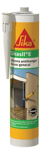 Sikasil E Sellador De Silicona Antihongos Sika 280cc