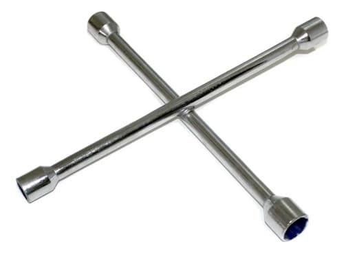 Llave Cruz Ruedas 23/21/19/17mm Auxiliar Auto Camion L20