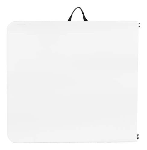 Mesa Plegable Picnic Con Asa Portátil 1,80mts Camping Catering Plastica Blanco