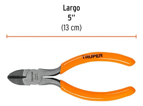 Alicate Corte Diagonal 5 (blister) Truper T2