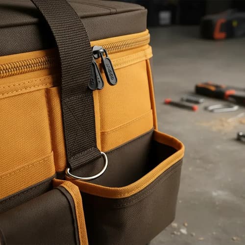 Bolso Ingco Htbg10 16  Reforzado Naranja Claro