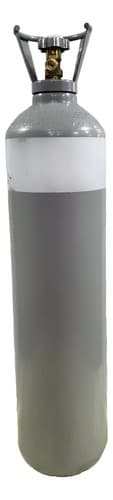 Cilindro Tubo De Argon Para Soldar Tig 1.5 Mts, Cargados Plateado