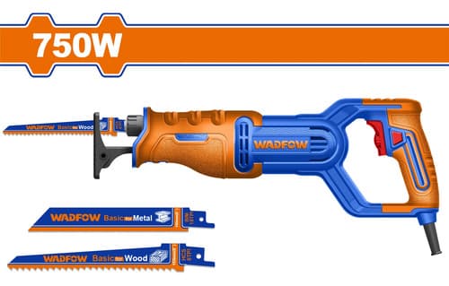 Sierra Sable 750w 115mm + Accesorios Wadfow Wrs15752