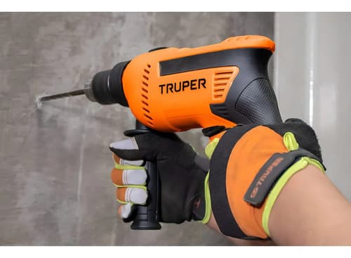 Taladro Percutor Profesional 1/2 600w - Truper 15346 Color Naranja