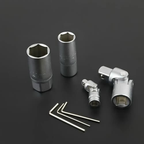 Set Caja Herramientas Dados 94 Piezas Acero Carbono 1/2 1/4