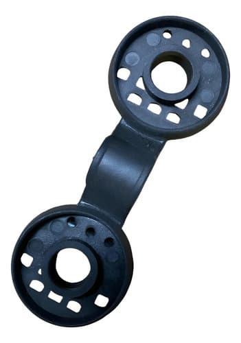 Broche Gancho Grampa  Malla Sombra Sombriti Negro X10 Negro