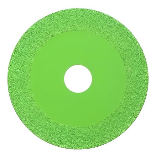 Disco De Corte Vidro Botella De Suelo De Cerámica C/ Espejo Color Verde Claro