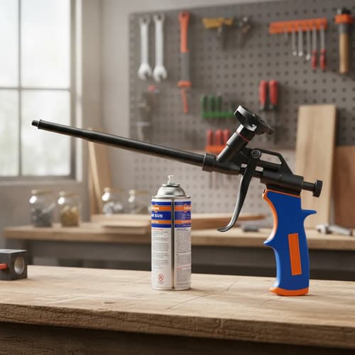 Pistola Para Espuma Poliuretano Con Teflon Wadfow Wfpq1302