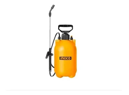Rociador Pulverizador Fumigador Manual A Presion 5 Lts Ingco Amarillo