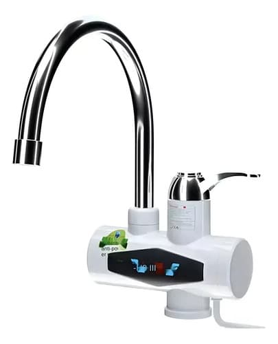 Calentador De Agua Instantáneo Canilla Mesada Cocina Baño Ac Brillante