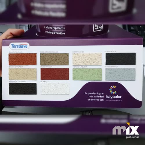 Tersuave Terplast Revoque Acrílico Marfileño 25kg
