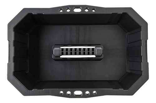 Caja Organizadora Truper 20  Para Herramientas Y Limpieza Reforzada Negro