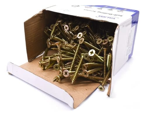 Tornillo P/madera 4x50 400pz Autorroscante Lh-2834