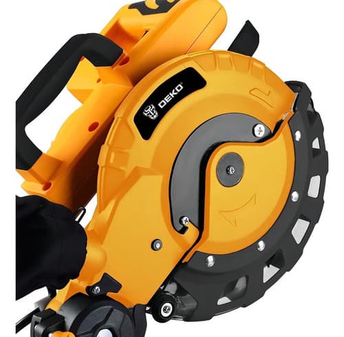 Sierra Ingletadora Deko Deko-dkms1450-210f 254mm 1450w Telescópica Láser