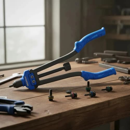 Remachadora De Tuercas Tipo Pistola De 16'' En Juego Wadfow 7