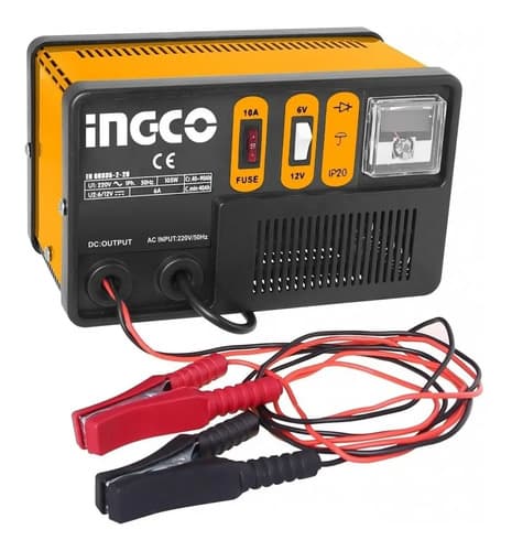 Cargador De Bat Auto Moto Ingco Portable 6/12v Cb1501