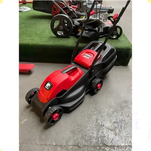 Cortadora De Cesped Electrica Bolsa Recolectora 1200w Equus Rojo