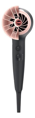 Secador De Pelo Philips3000 Series Bhd350/10 Negro Y Rosa Ne Negro/rosa