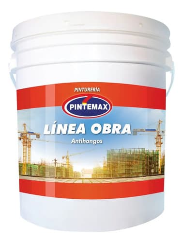 Pintura Latex Interior - Exterior Antihongos 20lts Acabado Mate Color Blanco