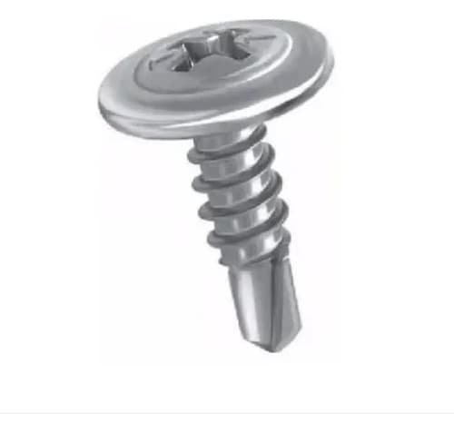 Tornillo Cabeza Punta Mecha T1 8x3/4 -4.2x19mm X1000 Unidade