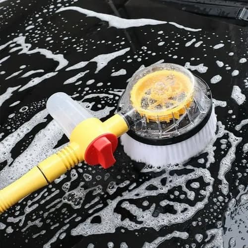 Cepillo Giratorio Para Lavado De Auto Con Esponja Redonda