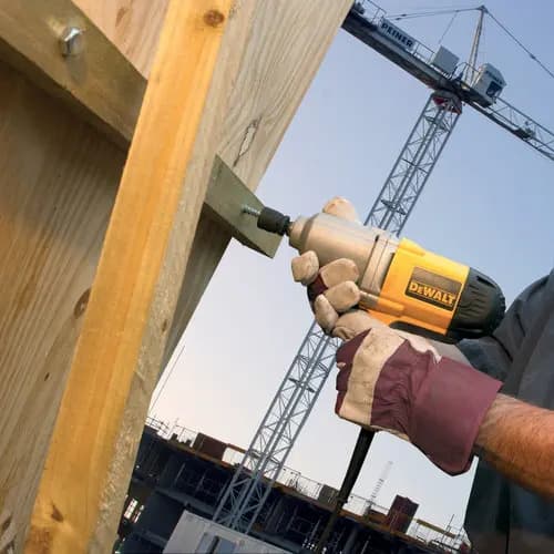 Llave De Impacto Dewalt Dw292 Pin De Retención 1/2'' 2100rpm Amarillo