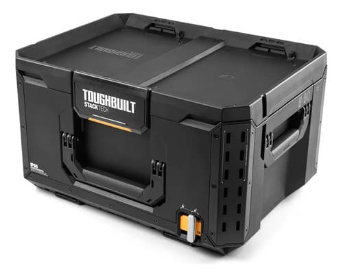 Kit Cajas Herramientas Modular Stacktech 3pcs Toughbuilt Negro