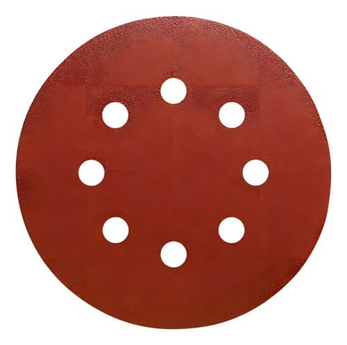 Disco Lija Velcro Makawa 7 Pulgadas 180 Mm Set 5 Unidades Madera Metal