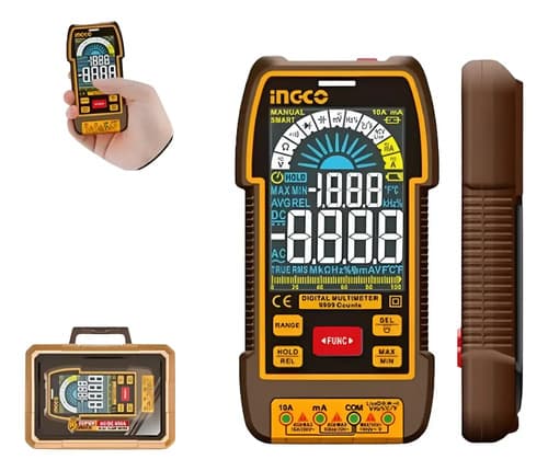 Tester Multimetro Digital 1000v Ingco Dm110004