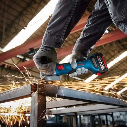 Amoladora Accu Bosch Gws 18v-8 Sin Batería Azul Marino
