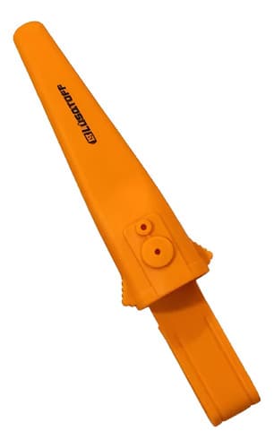 Cuchillo Flotante Lusqtoff Hoja 10cm Pesca Funda Pvc Rígida Color Naranja