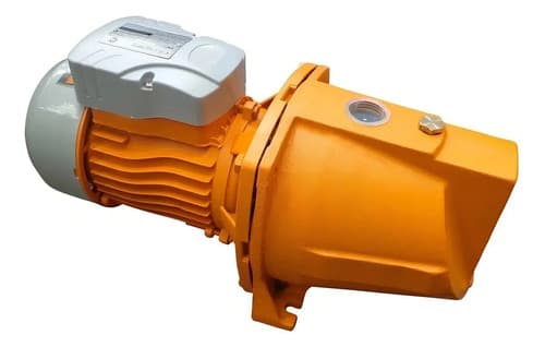 Bomba De Agua Centrífuga 1hp Auto Cebante Lusqtoff Color Naranja Fase Eléctrica Monofásica 50 Hz
