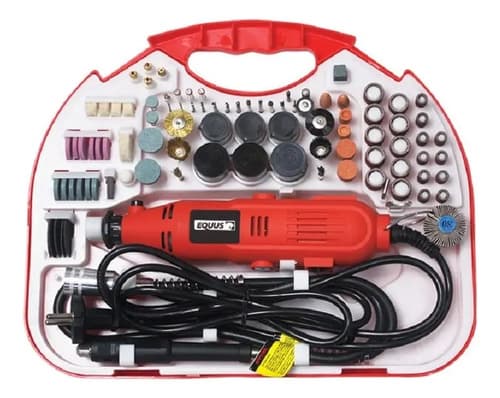 Juego Mini Torno 135w Con Accesorios (108pcs) Equus 135 W