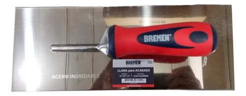Llana Acabado Durlock Bremen 310x50 Acero Inox Yesero 7254