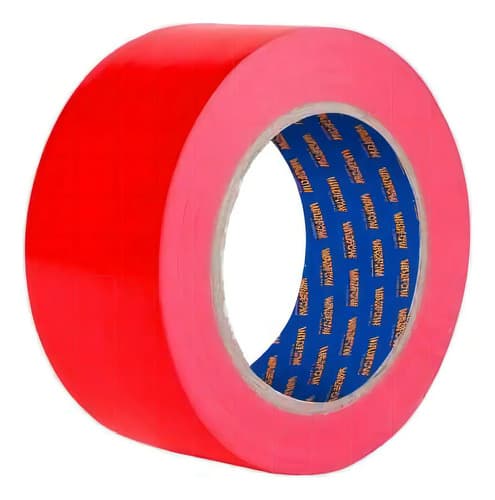 Cinta Señalizacion Roja 30mt X 50mm Wadfow Wpn4h35 Rojo