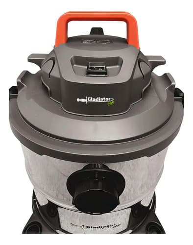 Aspiradora Tipo Industrial Gladiator Pro 3 En 1 Tanque 20l Plateado