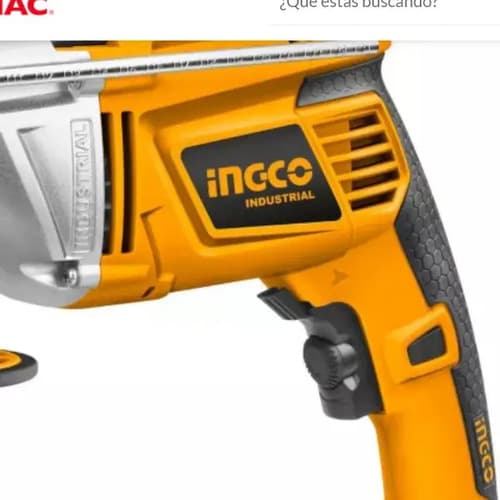 Taladro Percutor 13mm Ingco 1100w Vel/var 2800rpm.hnt Amarillo