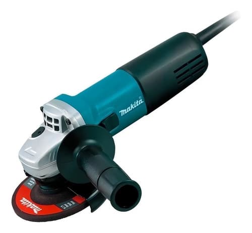 Miniamoladora Angular Makita 9557hng Color Turquesa 840 w 220 v + Accesorio