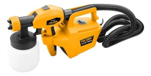 Pistola Pulverizadora De Pintura Tolsen Para Suelo 650w -sc- Color Naranja Con Negro
