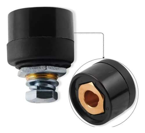 Máquina De Soldadura Con Inversor De Panel De 9 Mm Con Conector De Enganche Hembra