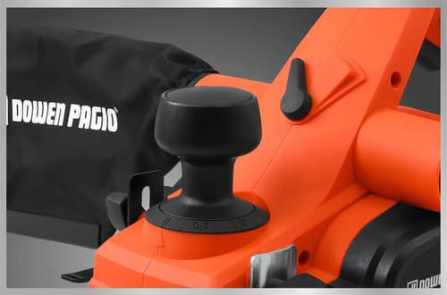 Cepillo Eléctrico Carpintero Garlopa 850w Dowen Pagio Plaza Color Naranja