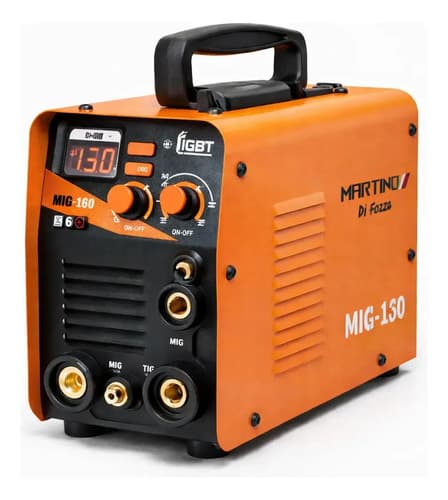 Soldadora Inverter 3 En 1 Mig Mma Tig Mig-130 Tyt Naranja