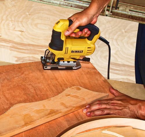 Sierra Caladora Industrial Dewalt Profesional Dwe300-b2 650w