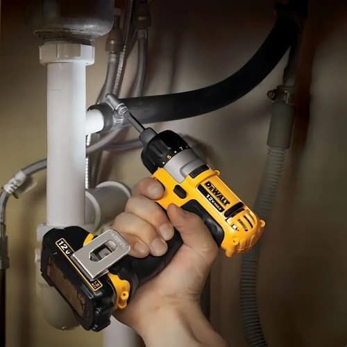 Destornillador Atornillador De Impacto Inalámbrico Incluye Bolso De Transporte Dewalt Dcf610s2 Amarillo
